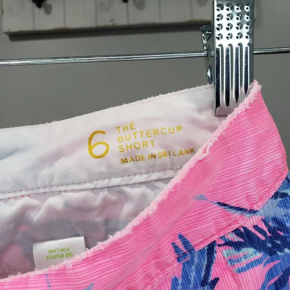 Lilly Pulitzer Out on a Limb Buttercup Shorts 6